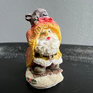 Vintage 1996 Santa in Costume Figurine